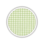 Children fabrics for printed sheets square shape Farbe Λαχανί-Λευκό / Green-White
